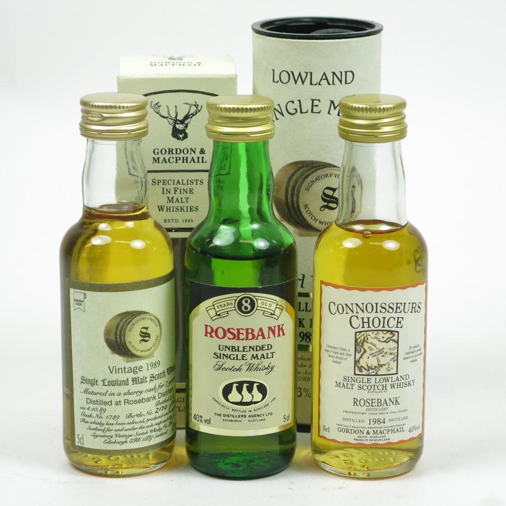 Rosebank Miniature Selection 3 x 5cl