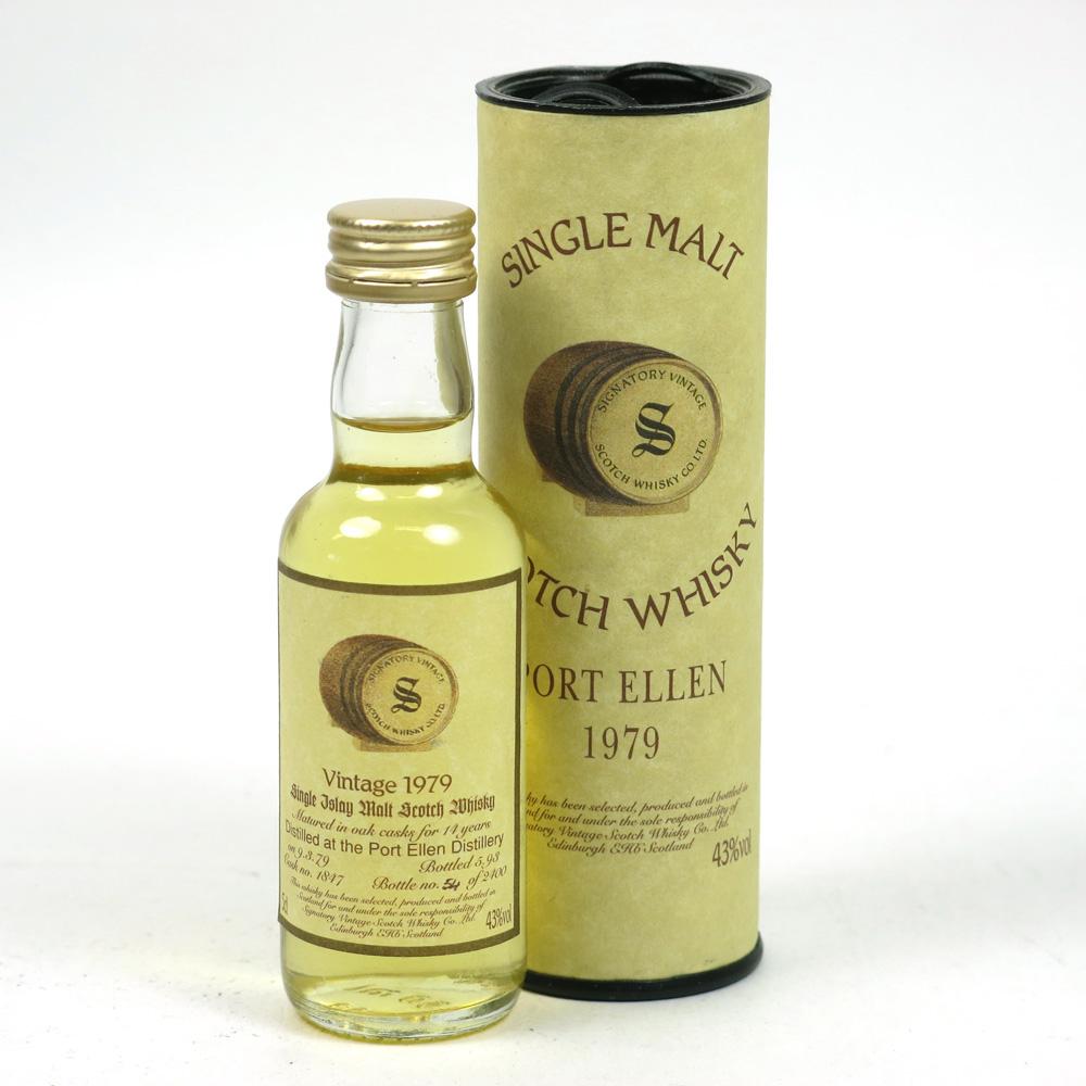 Port Ellen 1979 Signatory Vintage Miniature 5cl