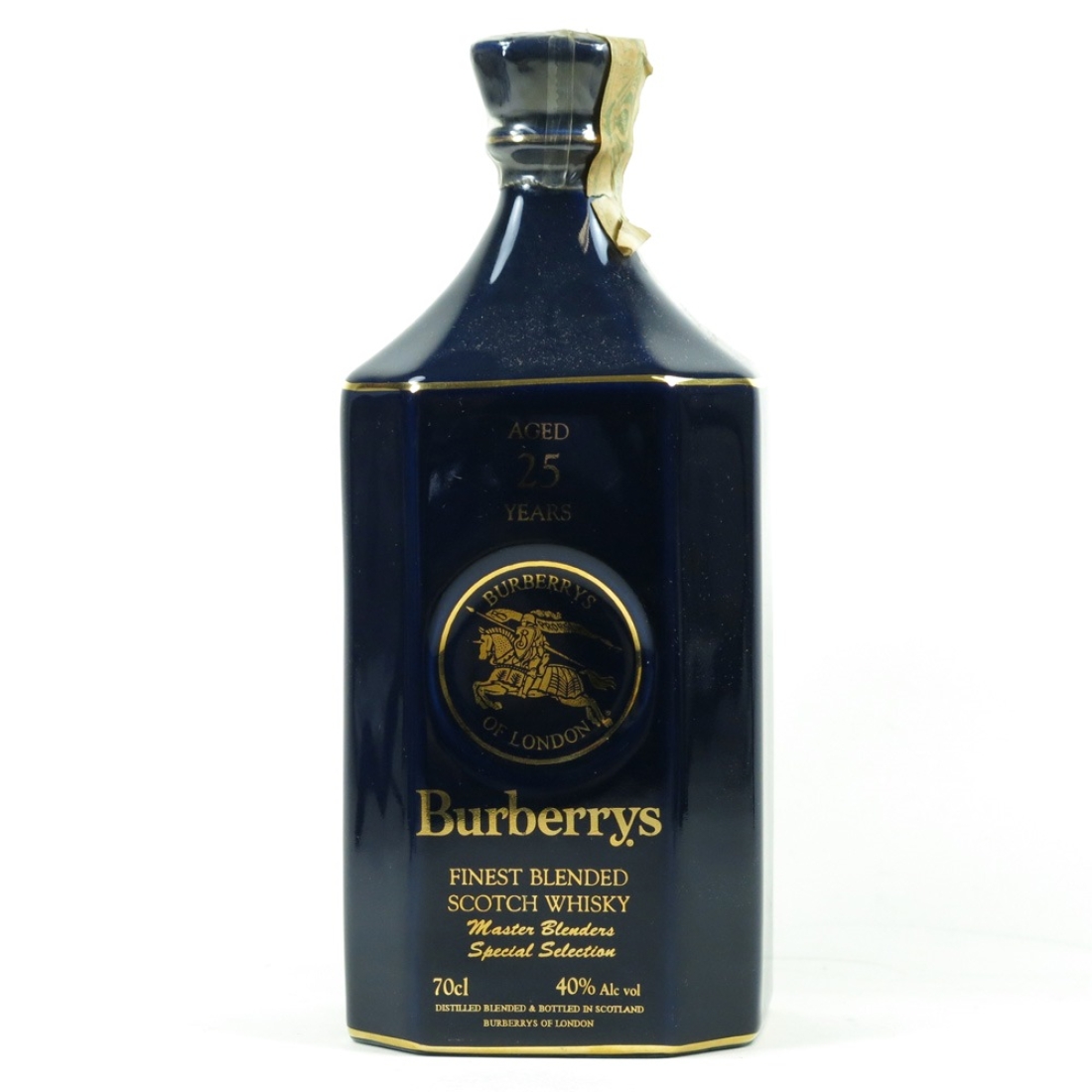 Burberrys 25 Year Old Decanter 