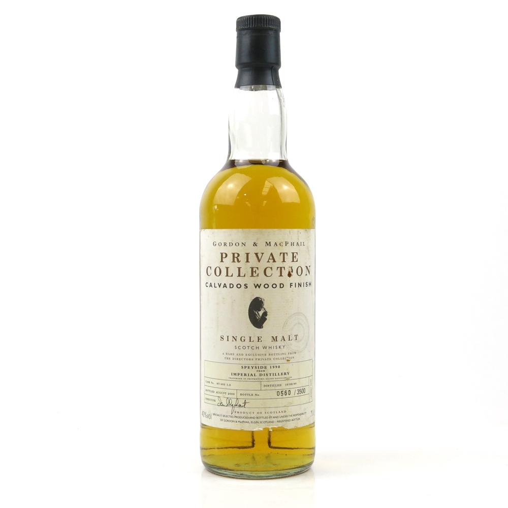 Imperial 1990 Gordon and MacPhail Calvados Wood