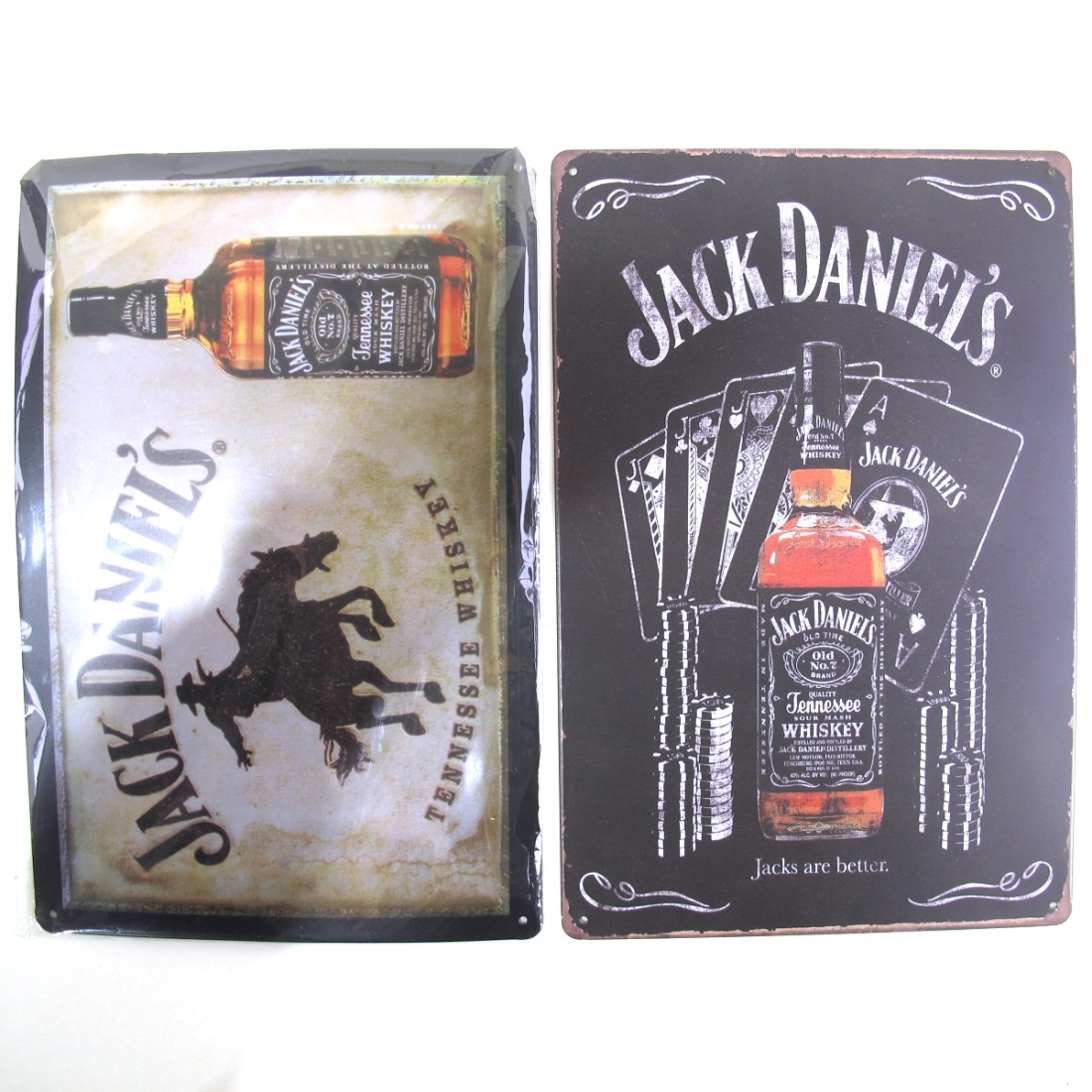 Jack Daniel's Metal Plinth x 2