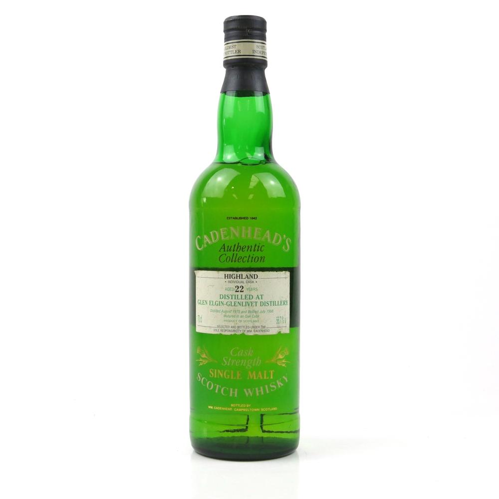 Glen Elgin 1975 Cadenhead's 22 Year Old