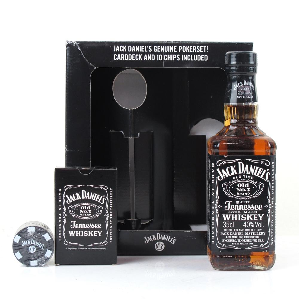 Jack Daniel's 35cl Poker Set