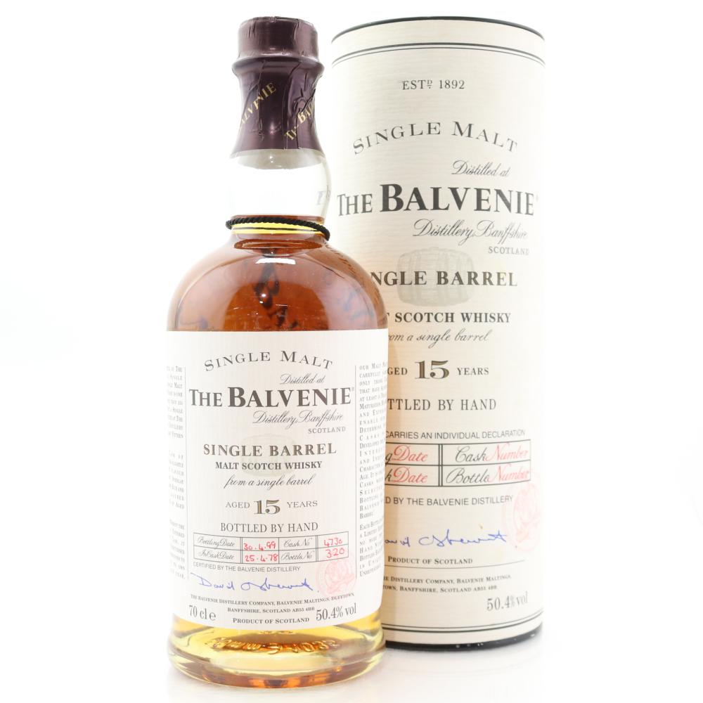 Balvenie 1978 Single Barrel 15 Year Old #4730 / bottled at 21 Year Old