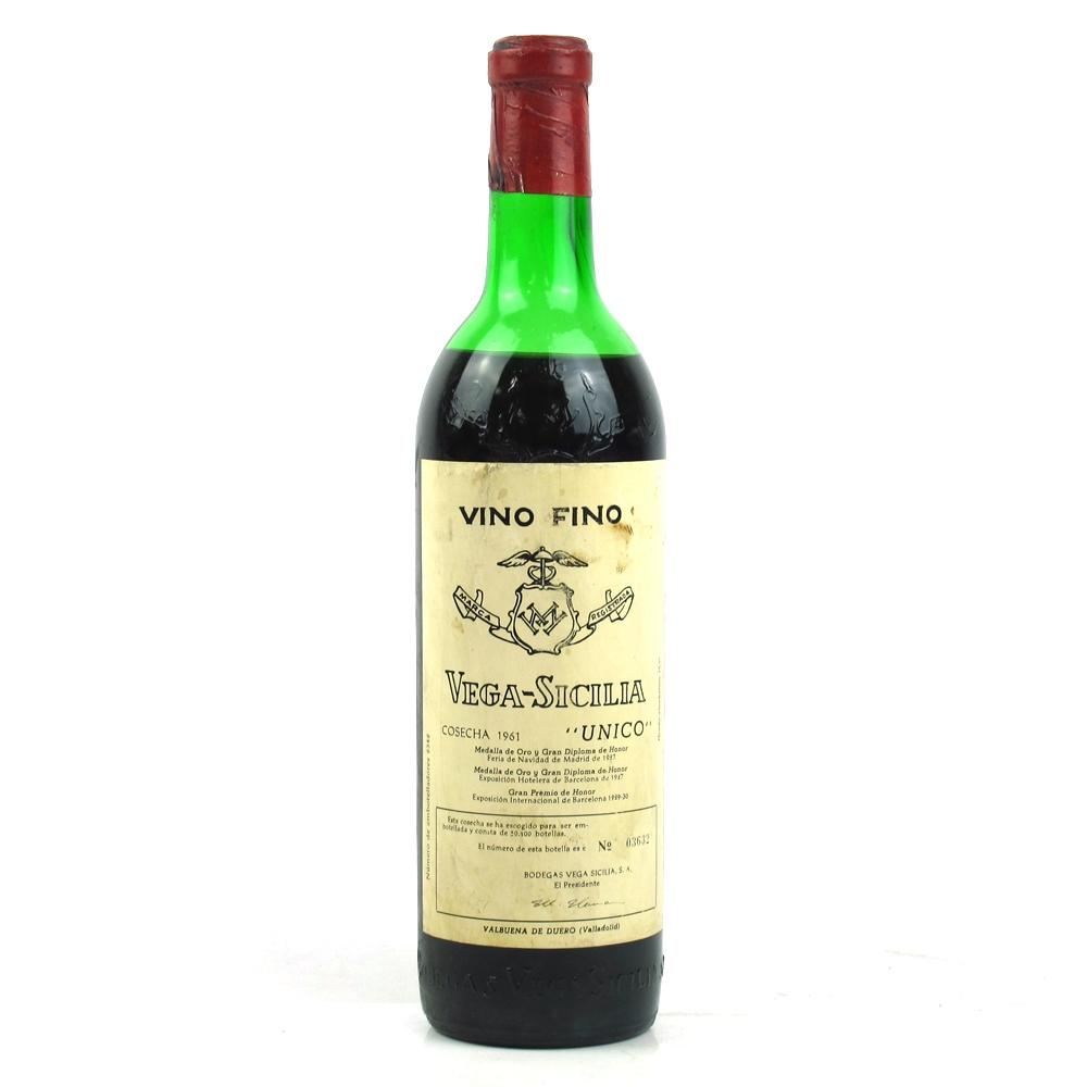 Vega Sicilia \"Unico\" 1961 Ribera Del Duero