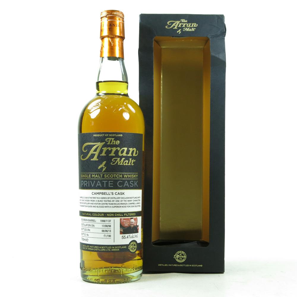 Arran 1997 Campbell's Cask