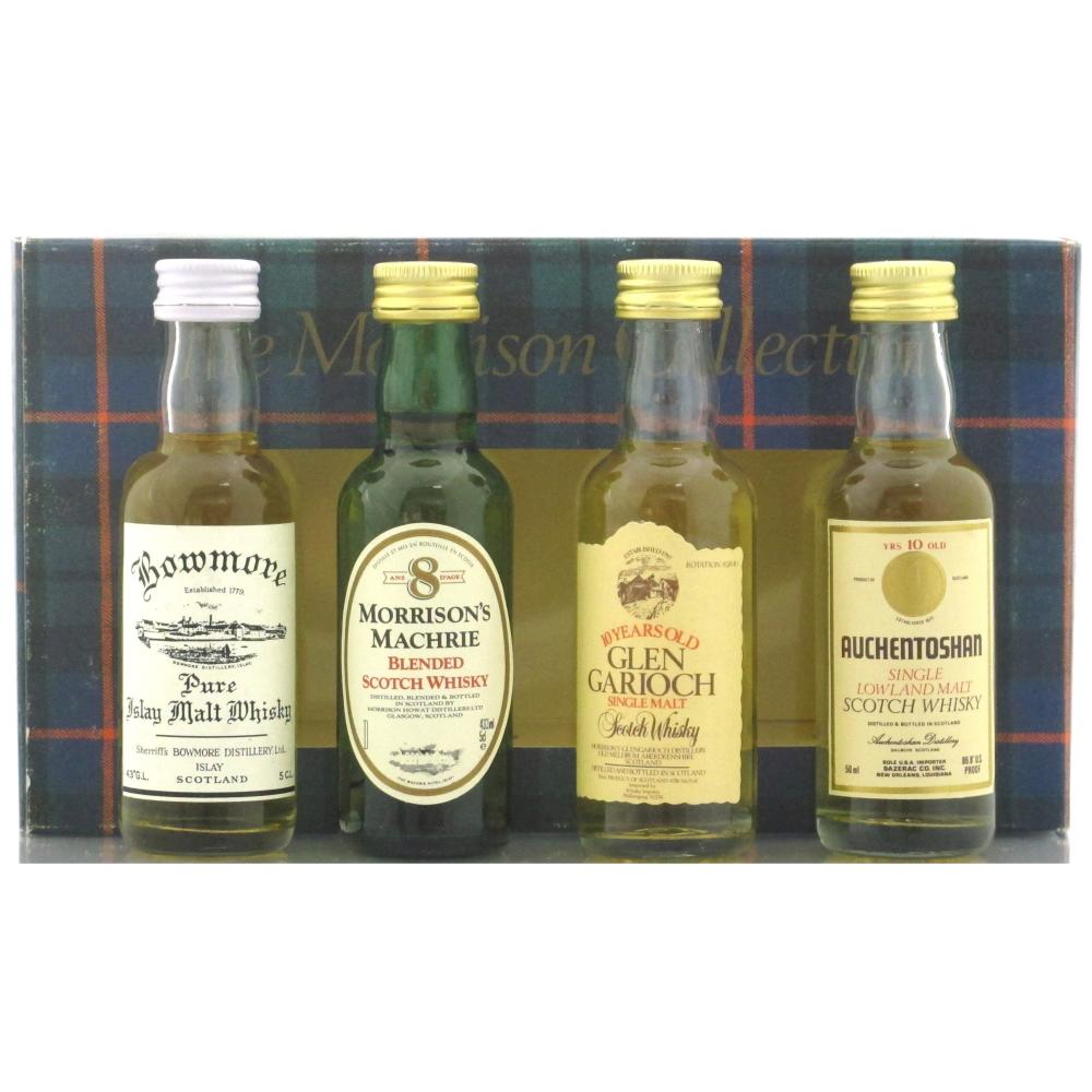 Morrison Miniature Collection 4 x 5cl / Including Sherriff's Bowmore Replica