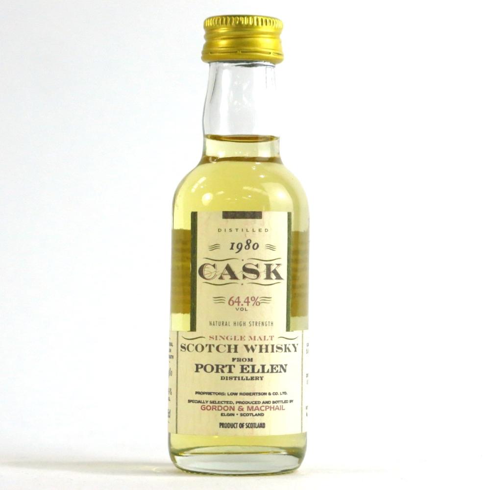 Port Ellen 1980 Gordon and MacPhail Cask Strength Miniature 5cl