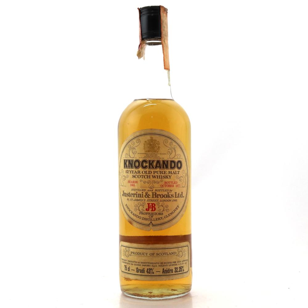 Knockando 1965 12 Year Old / Dateo Import