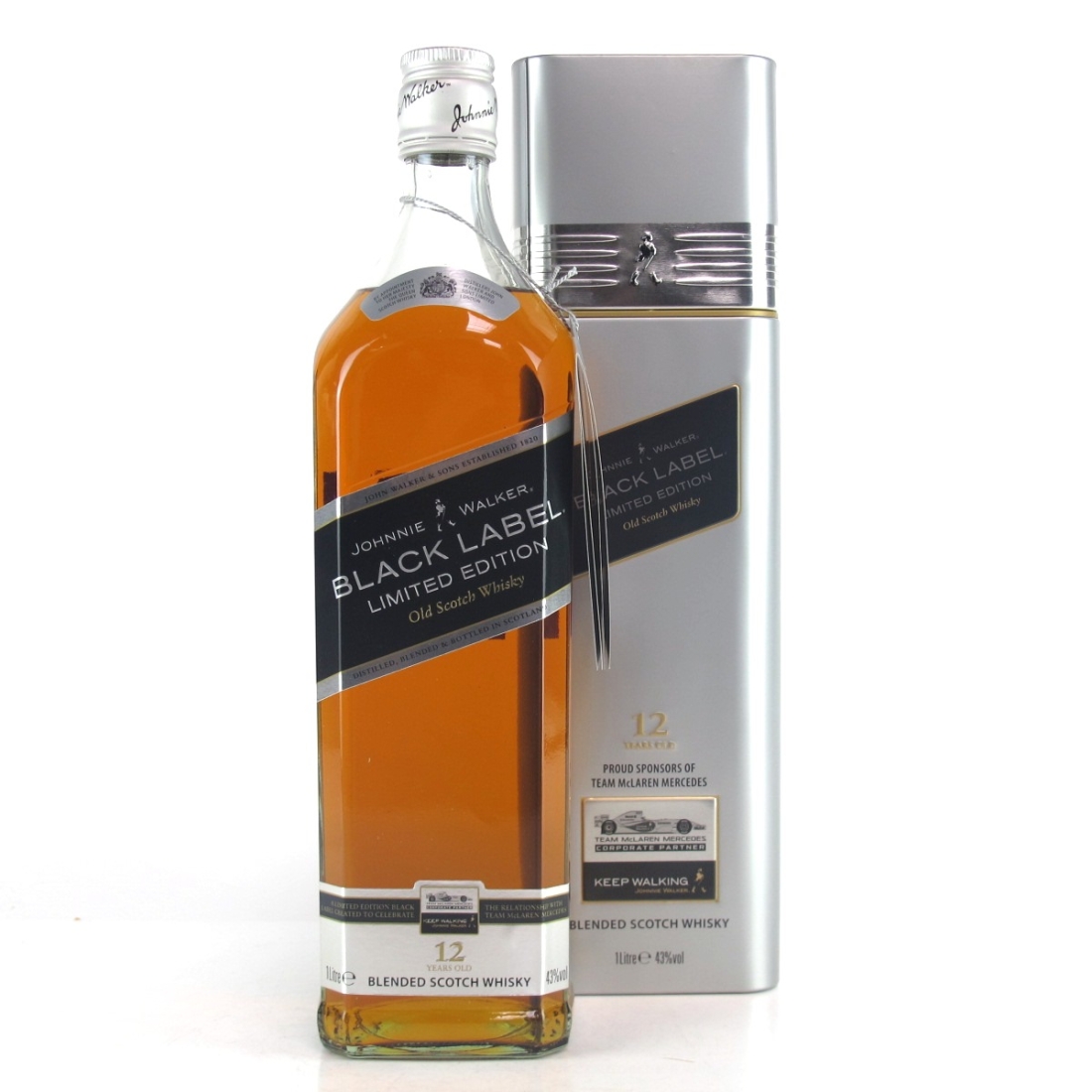 Johnnie Walker Mclaren Mercedes Black Label 1 Litre