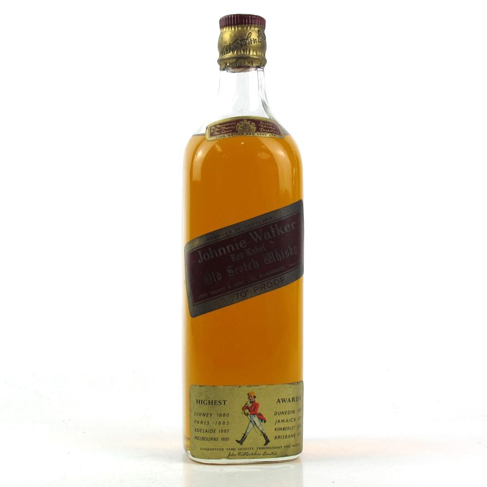 Johnnie Walker Red Label 1960s/1970s