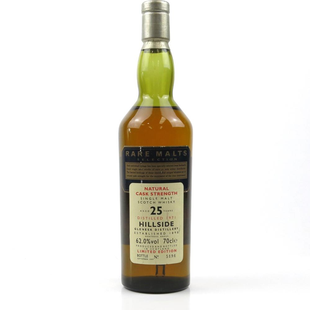Glenesk / Hillside 1971  Rare Malt 25 Year Old