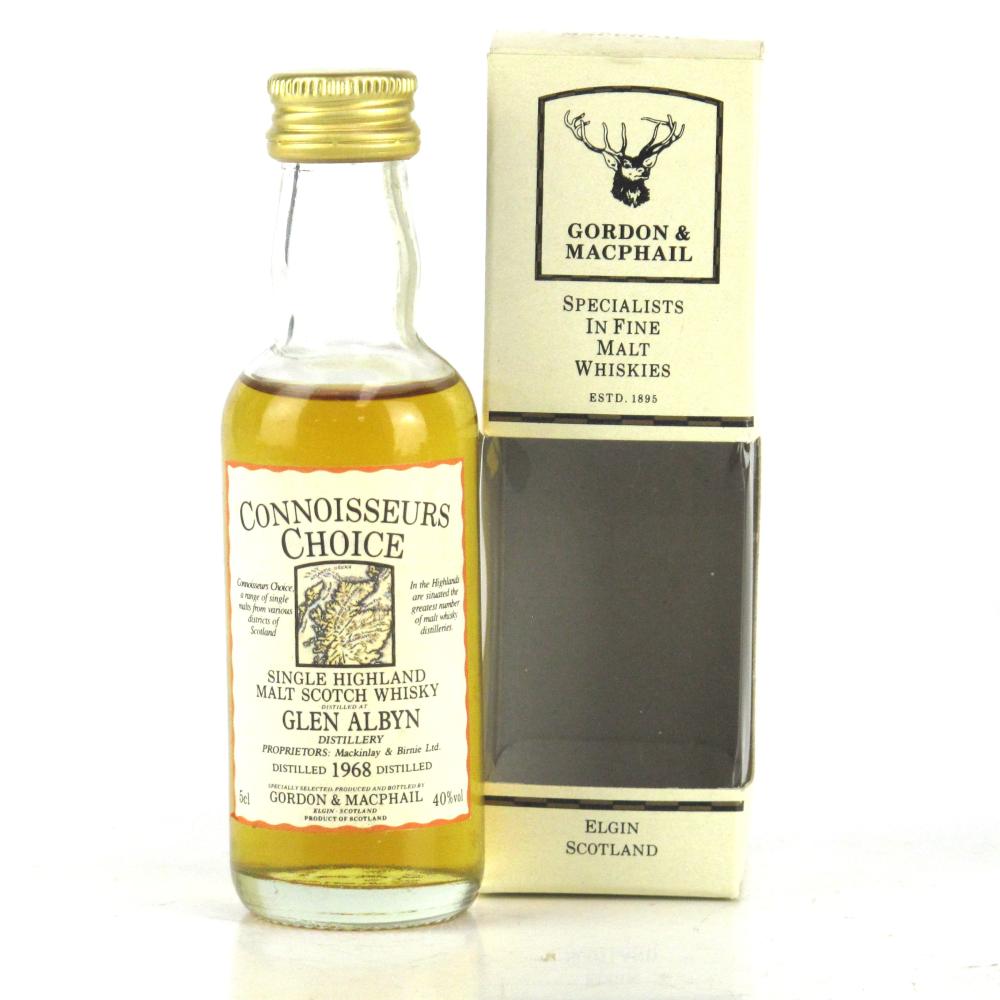 Glen Albyn 1968 Gordon and MacPhail Miniature 5cl