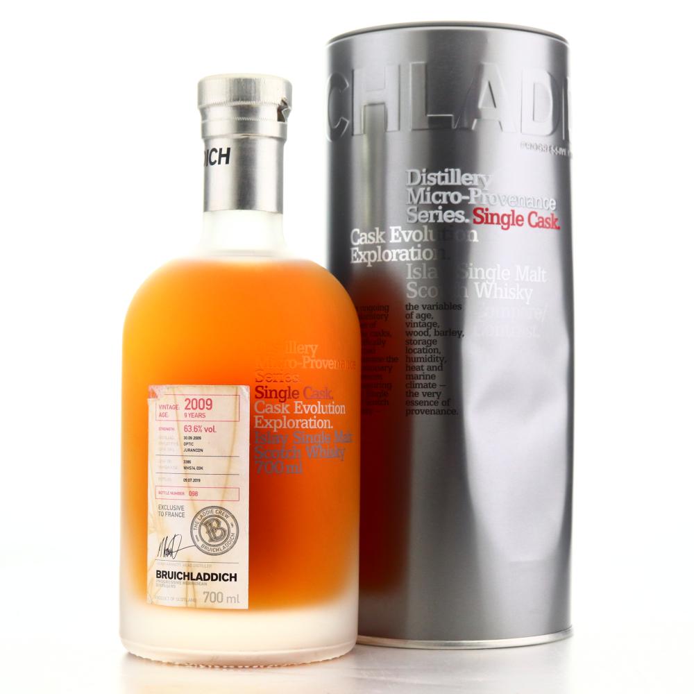 Bruichladdich 2009 Micro Provenance Single Cask 9 Year Old #3386 / French Exclusive