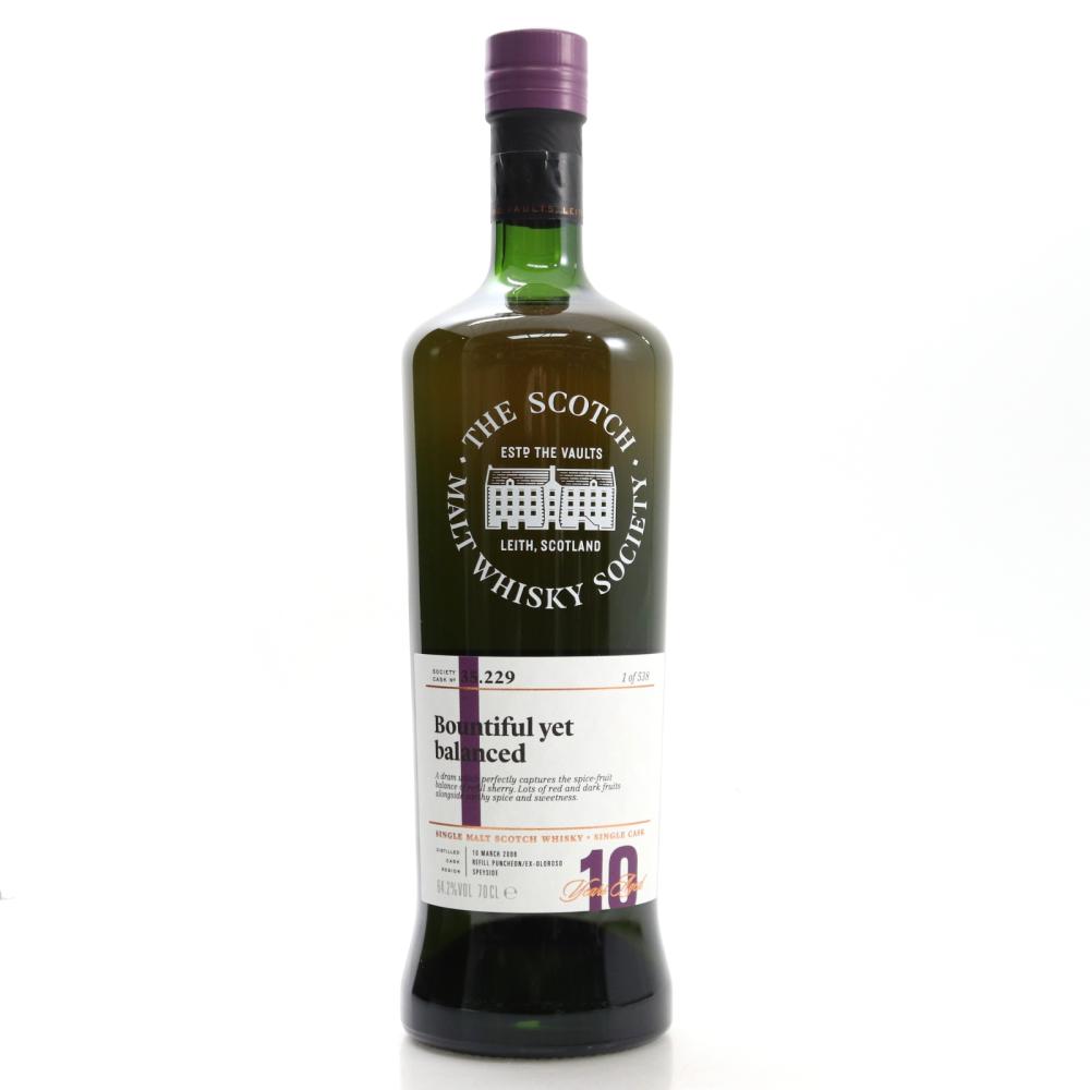Glen Moray 2008 SMWS 10 Year Old 35.229