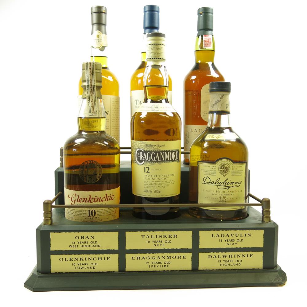 Classic Malt 6 x 70cl and Plinth