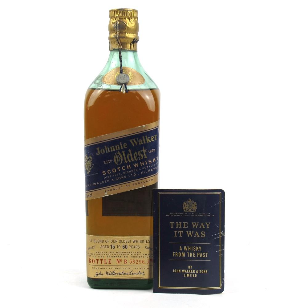 Johnnie Walker Oldest 15 to 60 Year Old