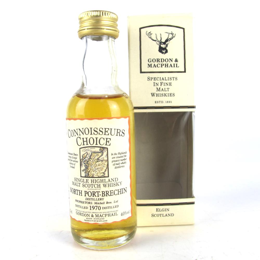 North Port / Brechin 1970 Gordon and MacPhail Miniature 5cl