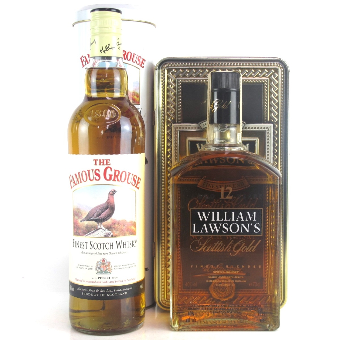 Famous Grouse 70cl & William Lawson's 12 Year Old Scottish Gold 1 Litre