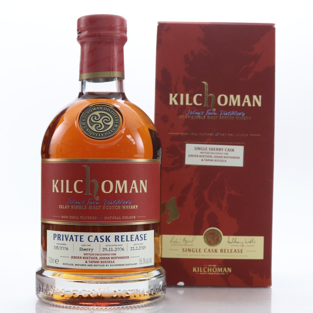Kilchoman 2006 Private Cask / Jeroen Koetsier, Johan Hofvander & Tapani Kuusela