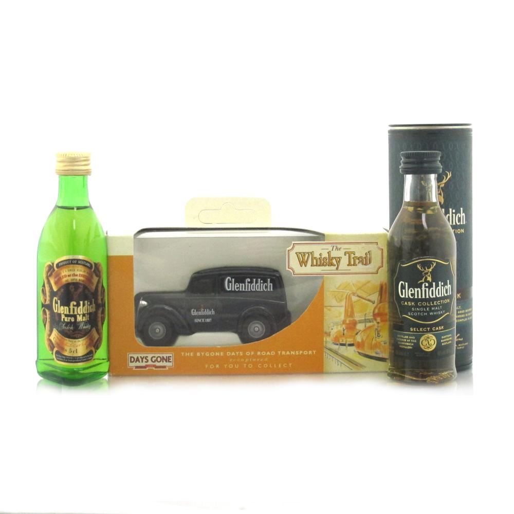 Glenfiddich Miniature Selection 2 x 5cl / Including Whisky Trail Van