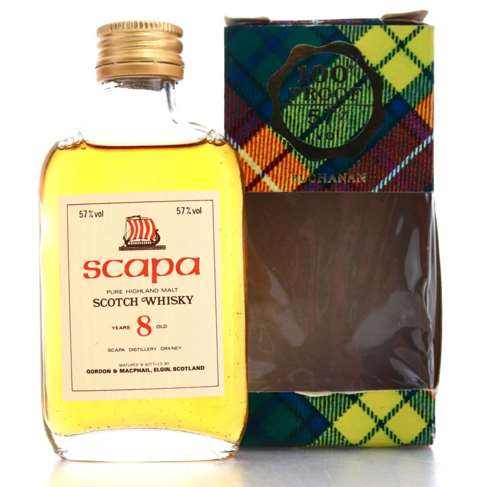 Scapa 8 Year Old Gordon & Macphail Miniature 1980s