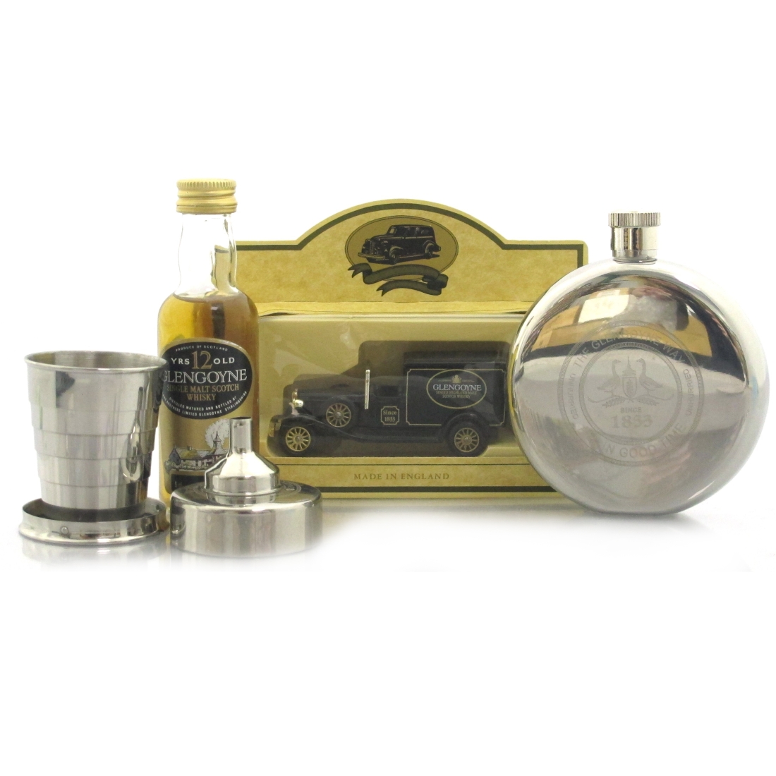 Glengoyne 12 Year Old Miniature 5cl / Including Memorabilia