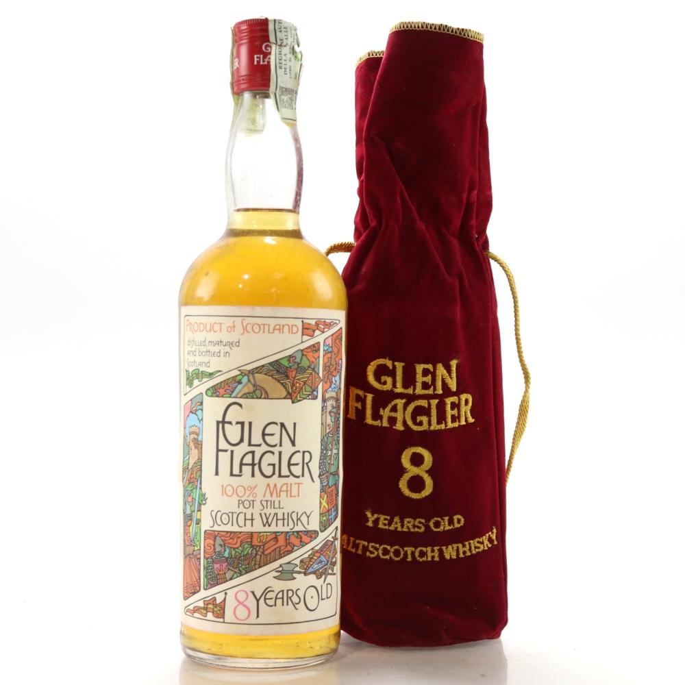 Glen Flagler 8 Year Old 100% Malt 1970s / Molinari Import