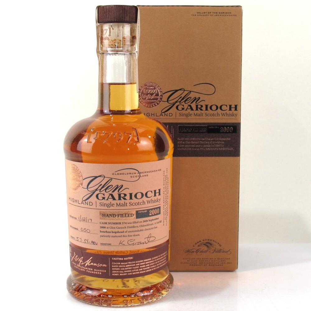 Glen Garioch 2000 Hand Filled Cask #574 / 1st Fill Bourbon Hogshead