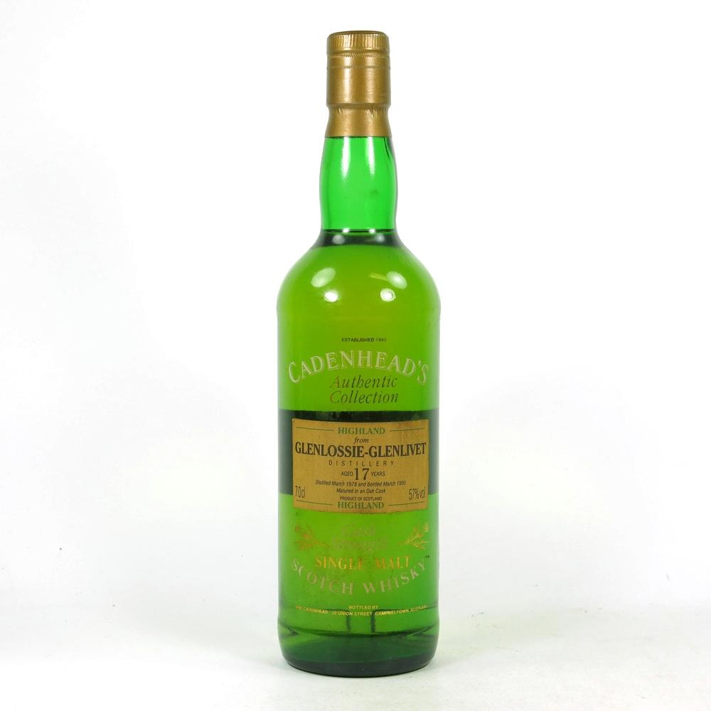 Glenlossie-Glenlivet 1978 Cadenhead's 17 Year Old