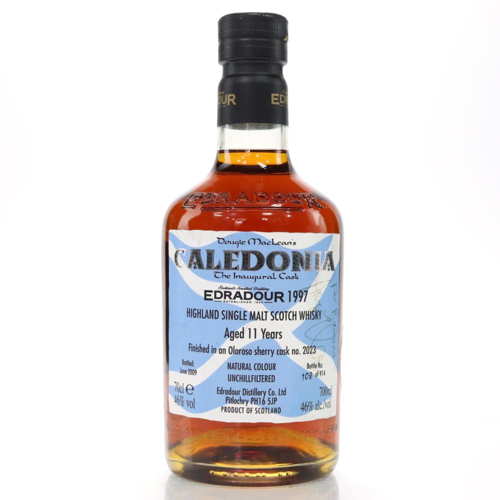 Edradour 1997 11 Year Old Caledonia / Signed by Dougie Maclean