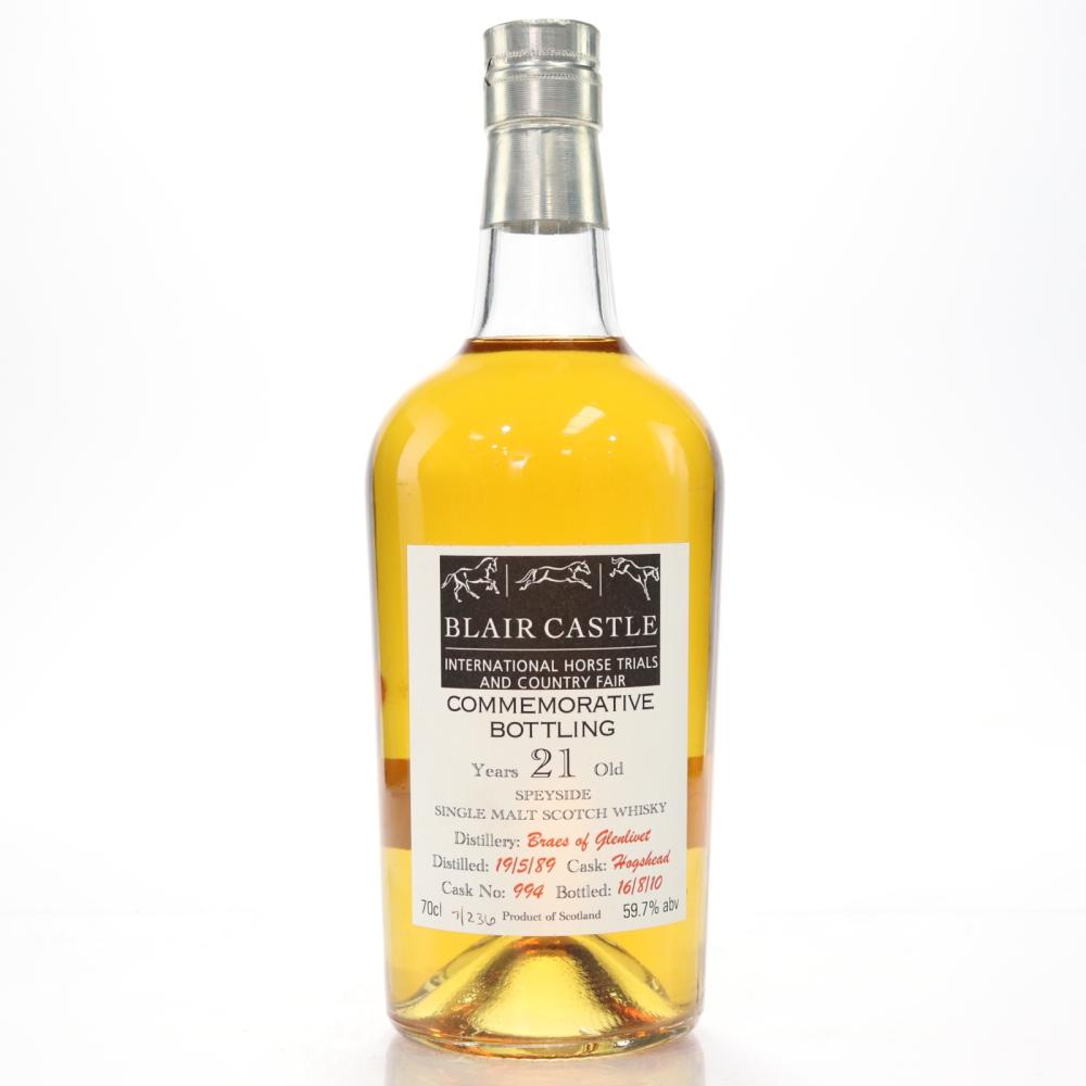 Braeval 1989 Scottish Liqueur Centre 21 Year Old / Blair Castle International Horse Trials
