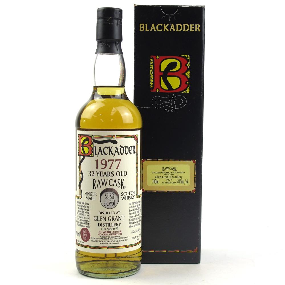 Glen Grant 1977 Black Adder 32 Year Old