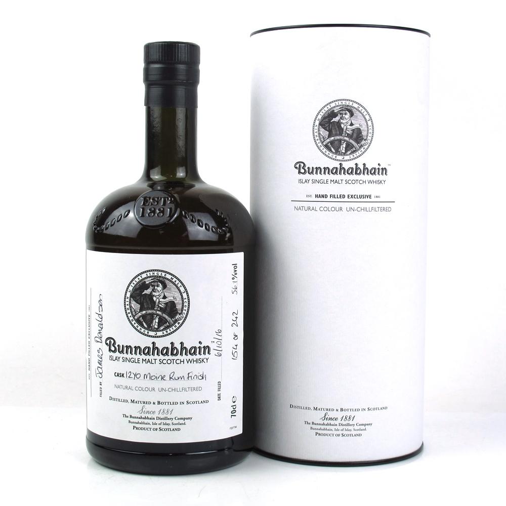 Bunnahabhain 12 Year Old Moine Single Cask Rum Finish