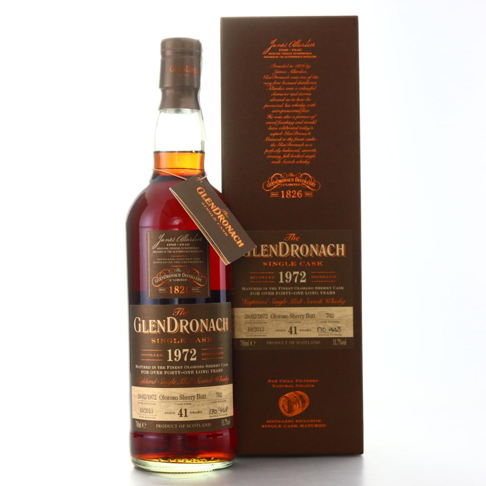 Glendronach 1972 Single Oloroso Cask 41 Year Old #702