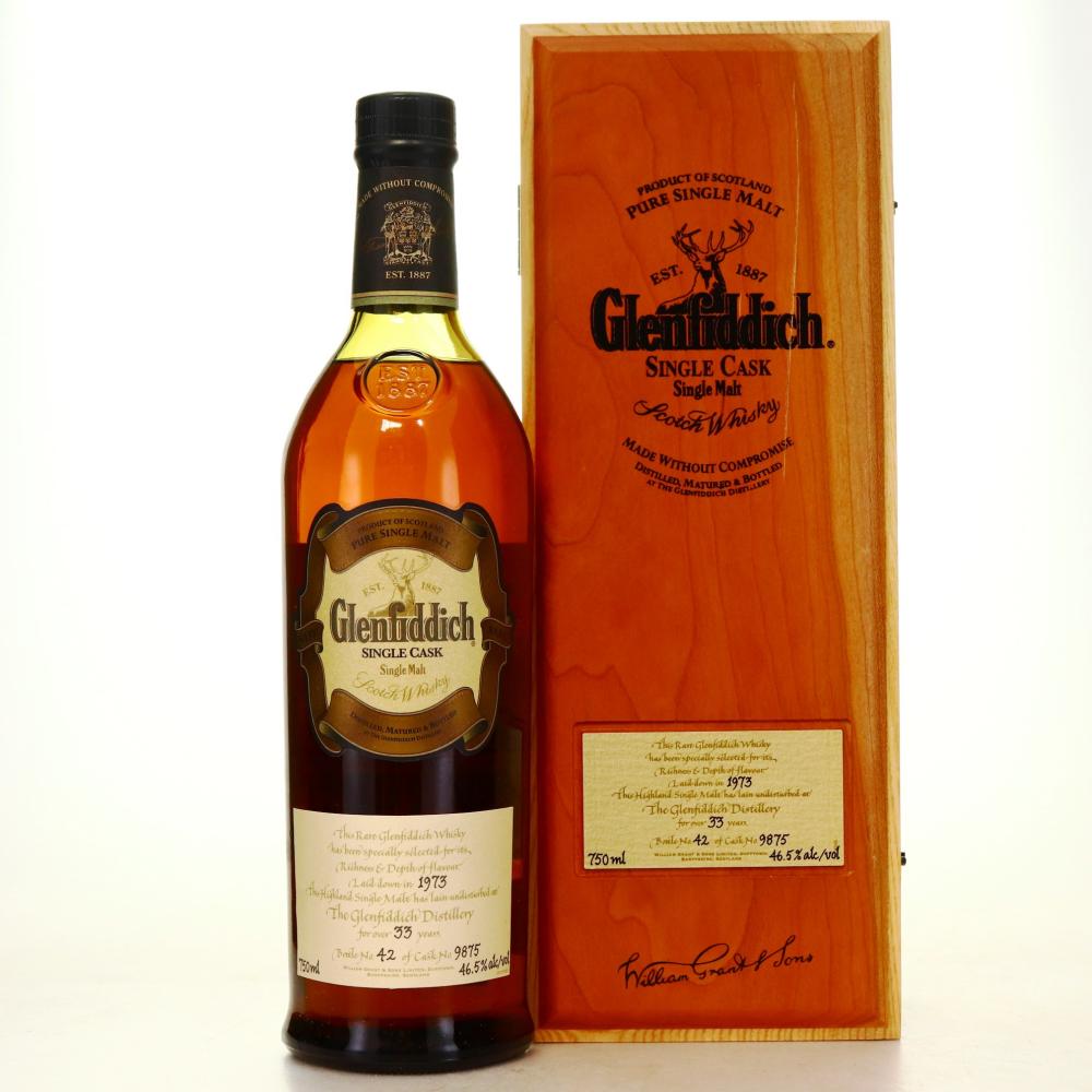 Glenfiddich 1973 Single Cask 33 Year Old 75cl / US Import