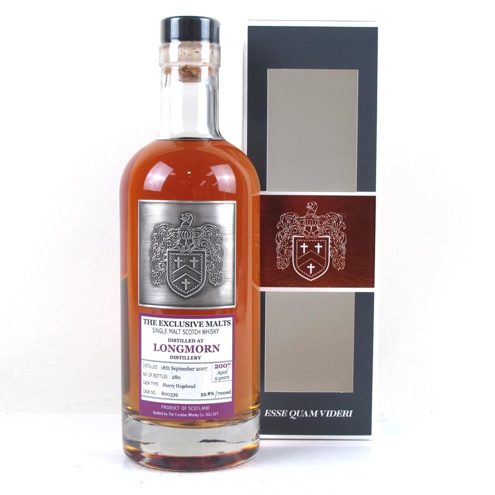 Longmorn 2007 Creative Whisky Co. 9 Year Old