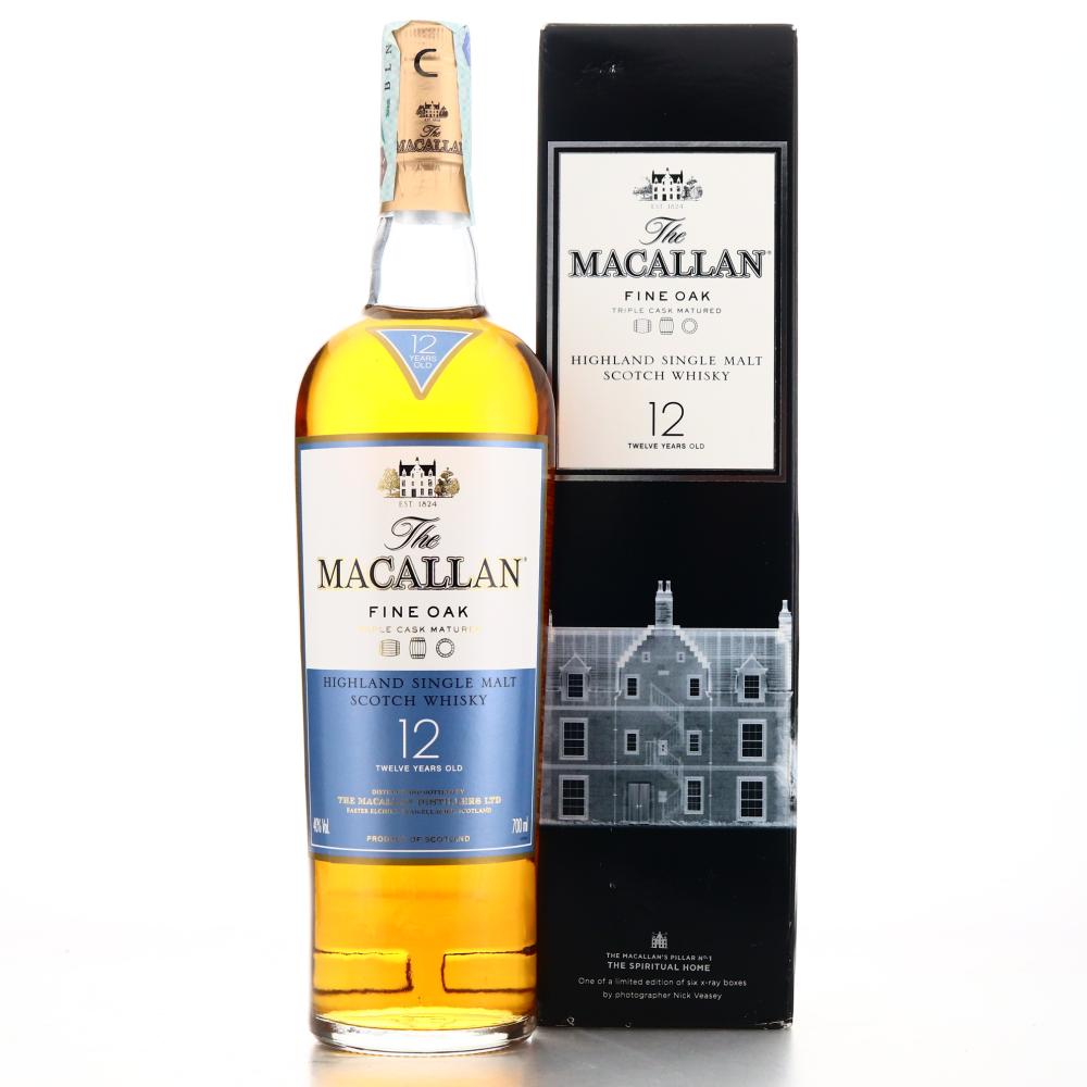 Macallan 12 Year Old Fine Oak Nick Veasey Pillars / No.1 Spiritual Home