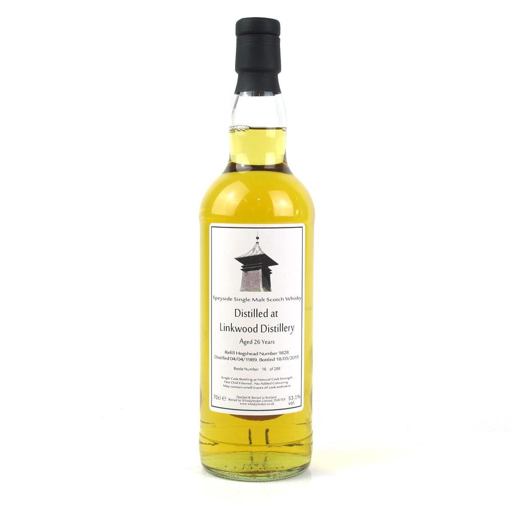 Linkwood 1989 Whisky Broker 26 Year Old