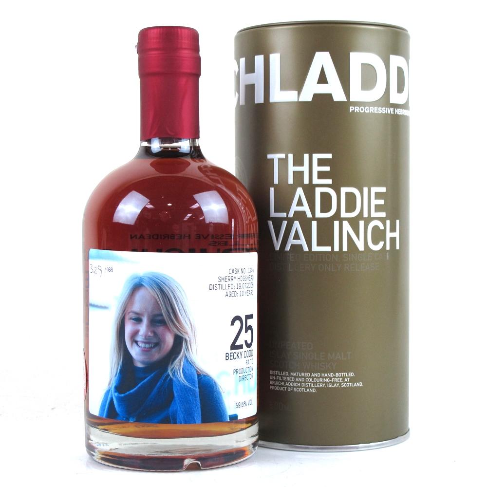 Bruichladdich 2006 Valinch / Becky Codd Signed