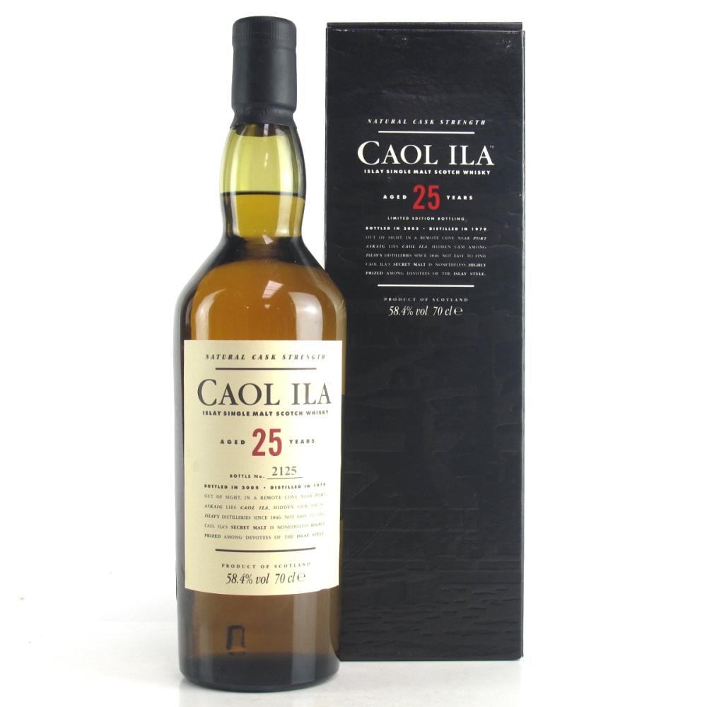 Caol Ila 1979 Cask Strength 25 Year Old 2005 Release