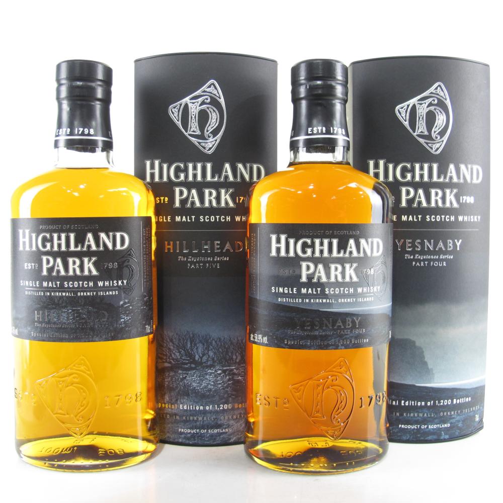 Highland Park Yesnaby & Hillhead 2 x 70cl