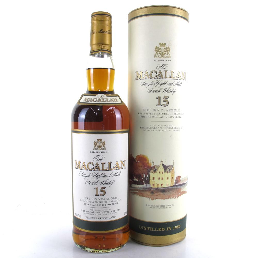 Macallan 15 Year Old 1985 75cl / US Import