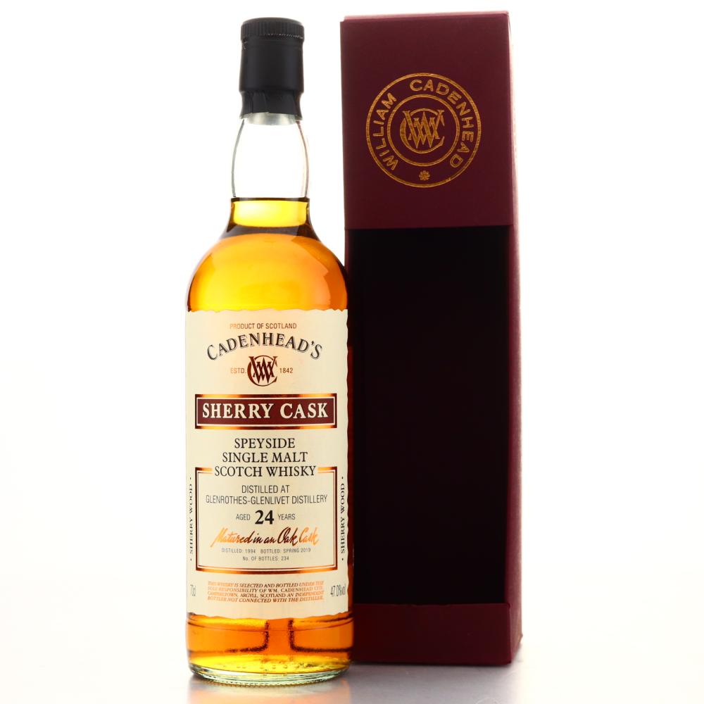 Glenrothes 1994 Cadenhead's 24 Year Old Sherry Cask