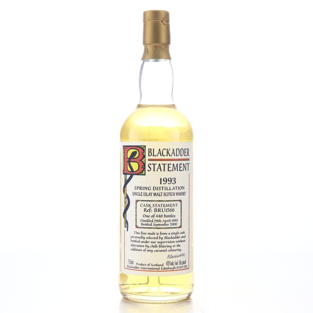 Islay Single Malt 1993 Blackadder Statement 75cl / Import