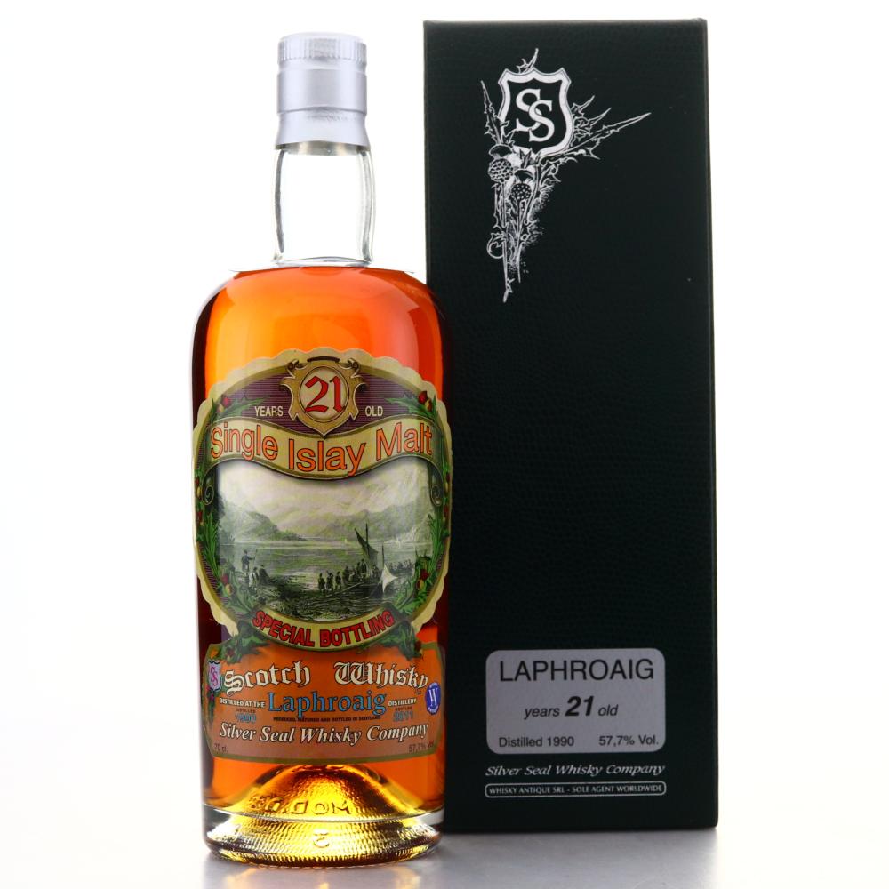 Laphroaig 1990 Silver Seal 21 Year Old
