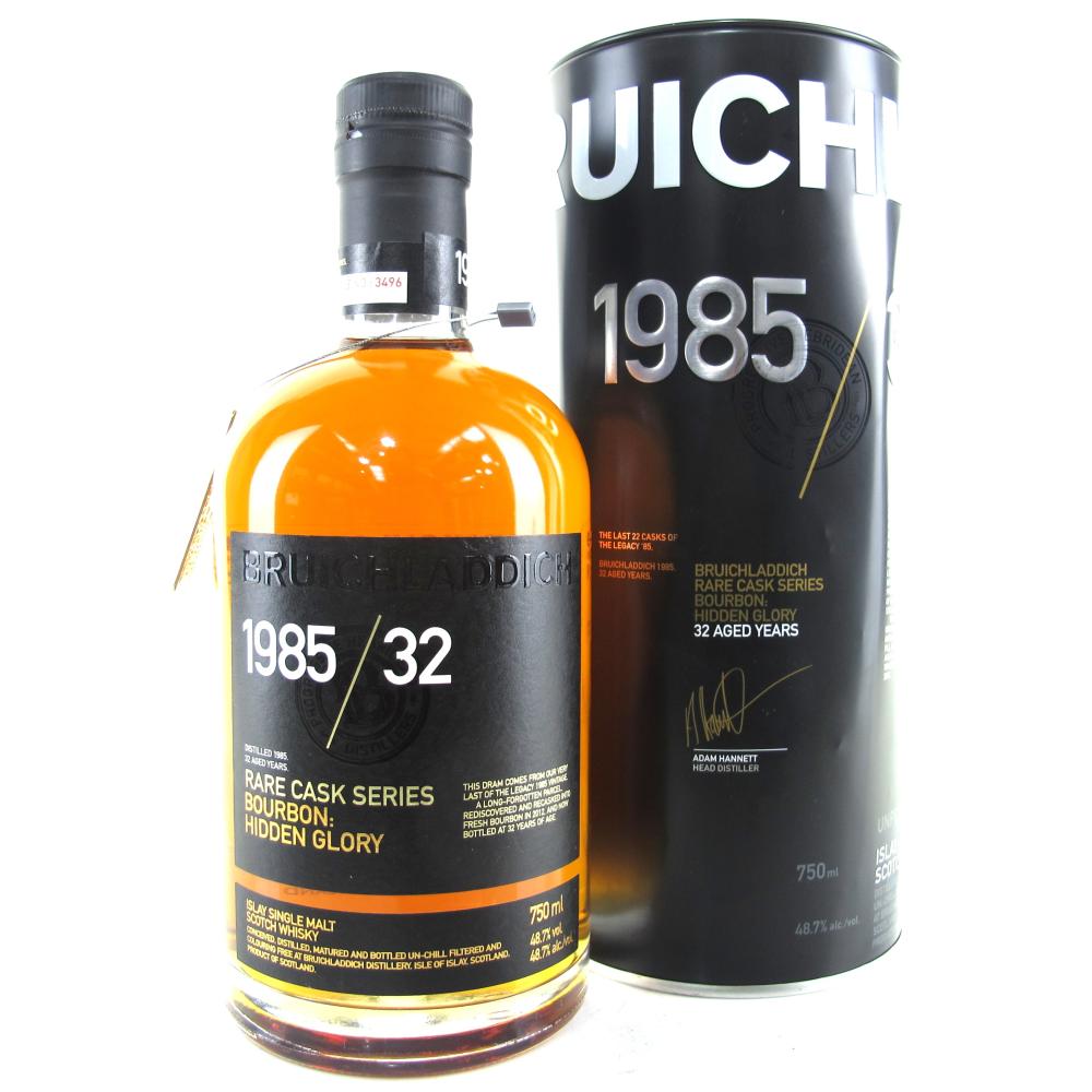 Bruichladdich 1985 Rare Cask Series 32 Year Old Hidden Glory 75cl / US Import