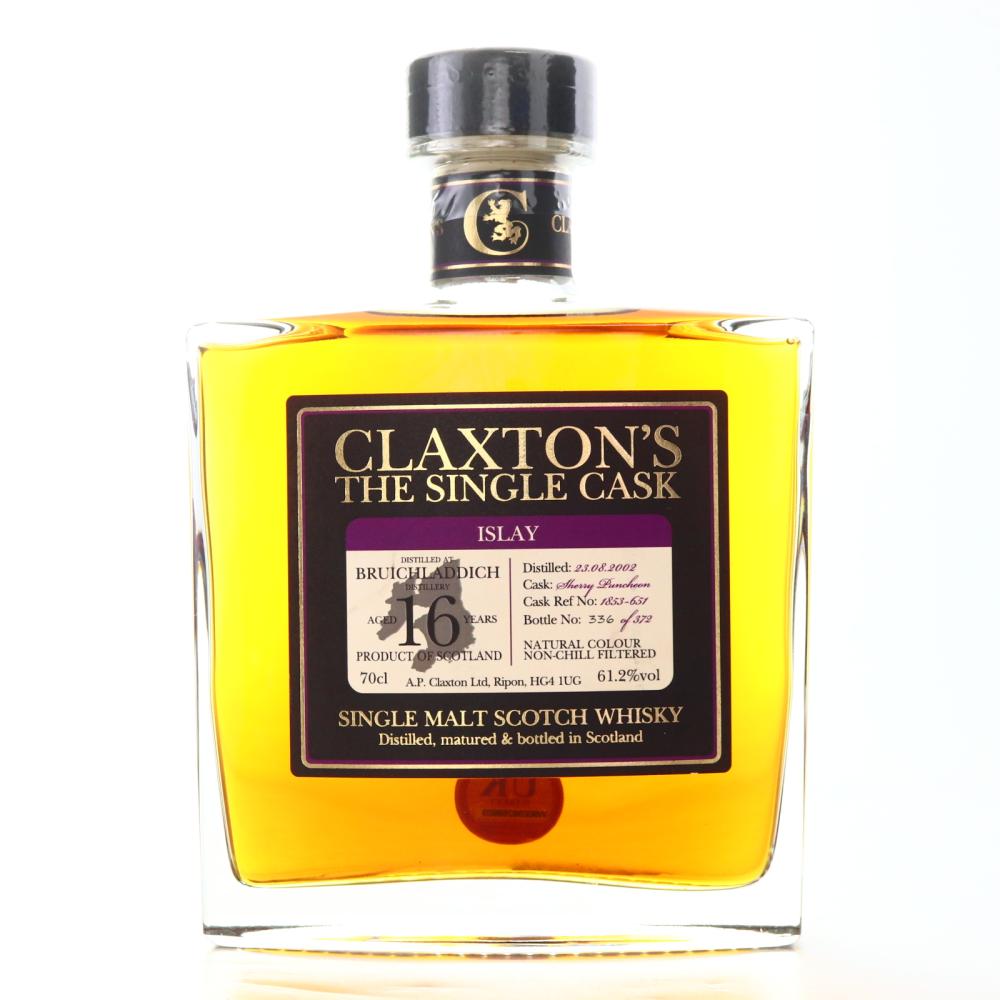 Bruichladdich 2002 Claxton's 16 Year Old