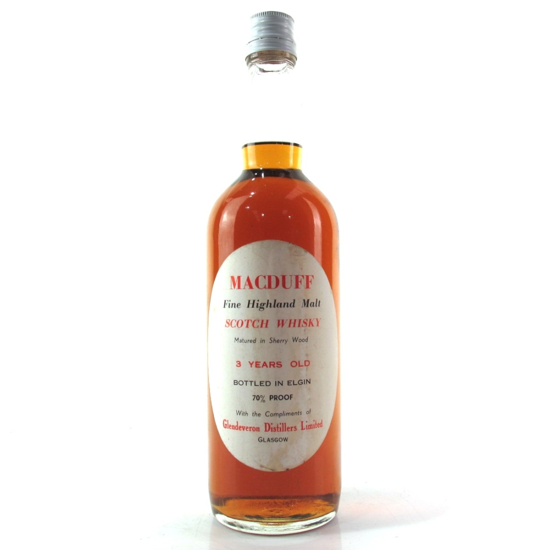 Macduff 3 Year Old Sherry Cask 1960s