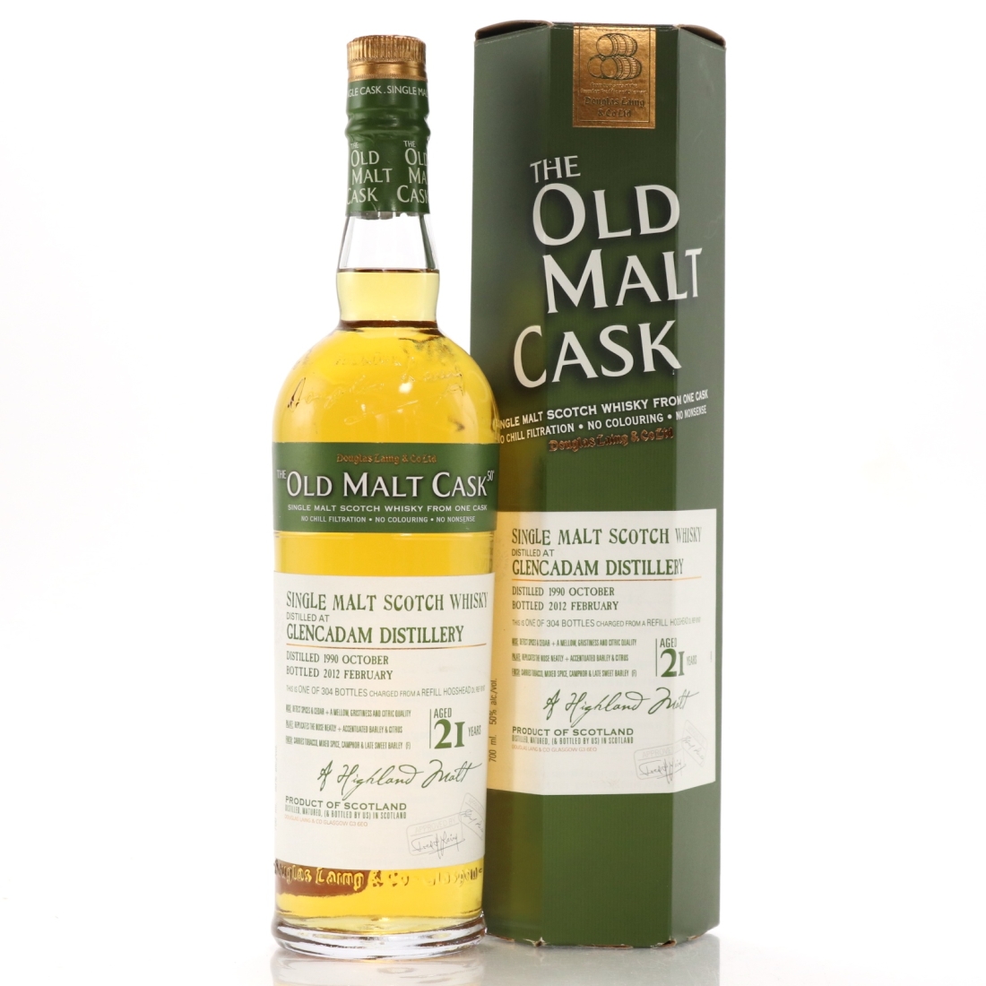 Glencadam 1990 Douglas Laing 21 Year Old